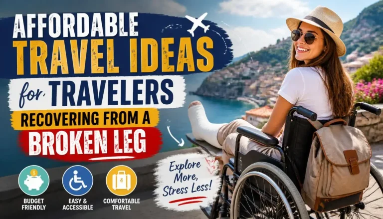 Affordable Travel Ideas for Travelers Recovering from a Broken Leg