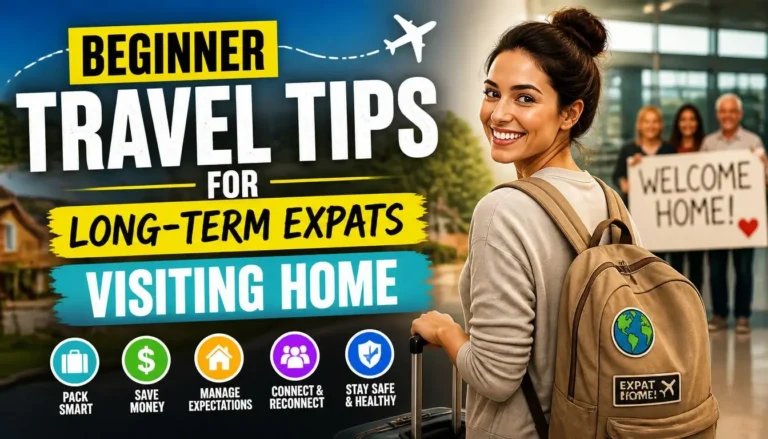 Beginner Travel Tips for Long-Term Expats Visiting Home