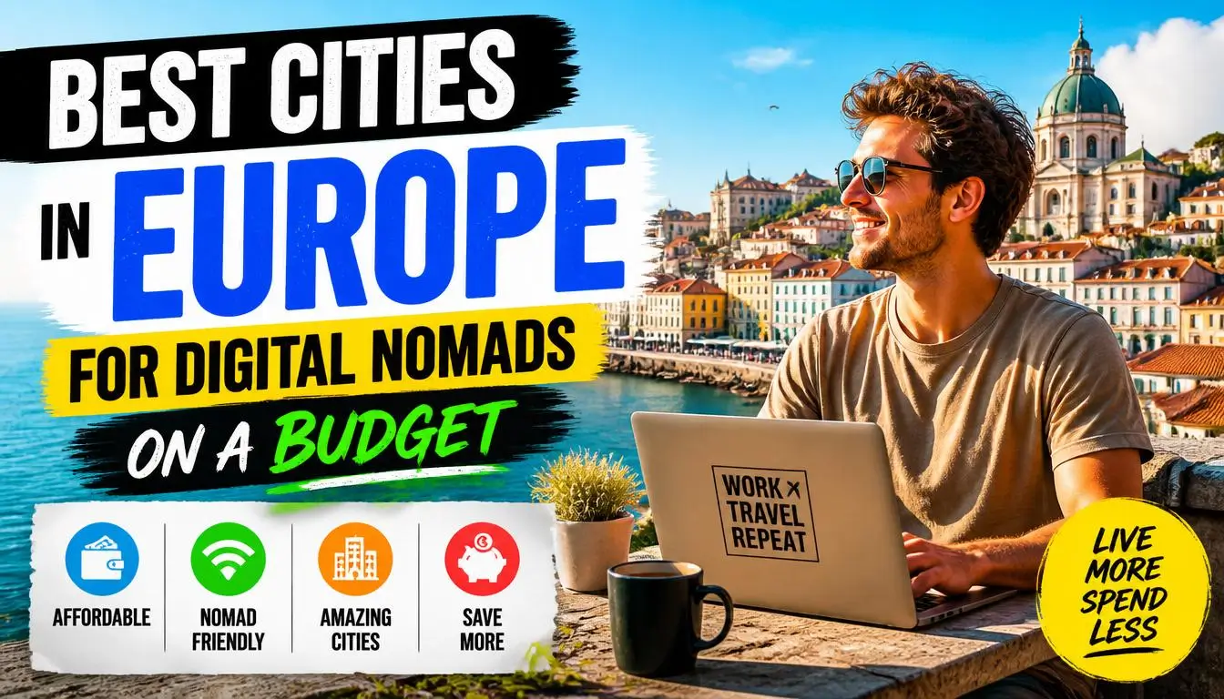Best Cities in Europe for Digital Nomads on a Budget