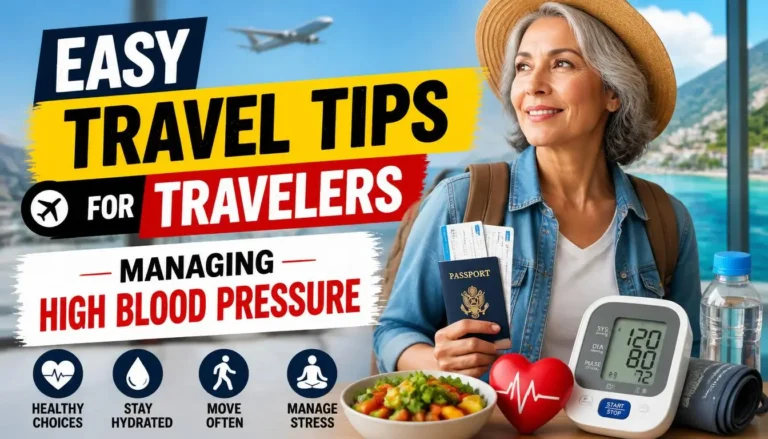 Easy Travel Tips for Travelers Managing High Blood Pressure