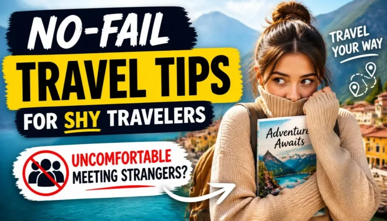 No-Fail Travel Tips for Shy Travelers Uncomfortable Meeting Strangers