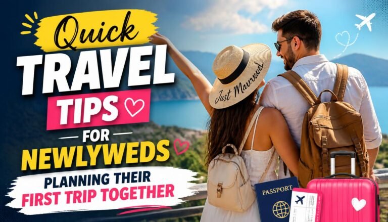 Quick Travel Tips for Newlyweds Planning Their First Trip Together