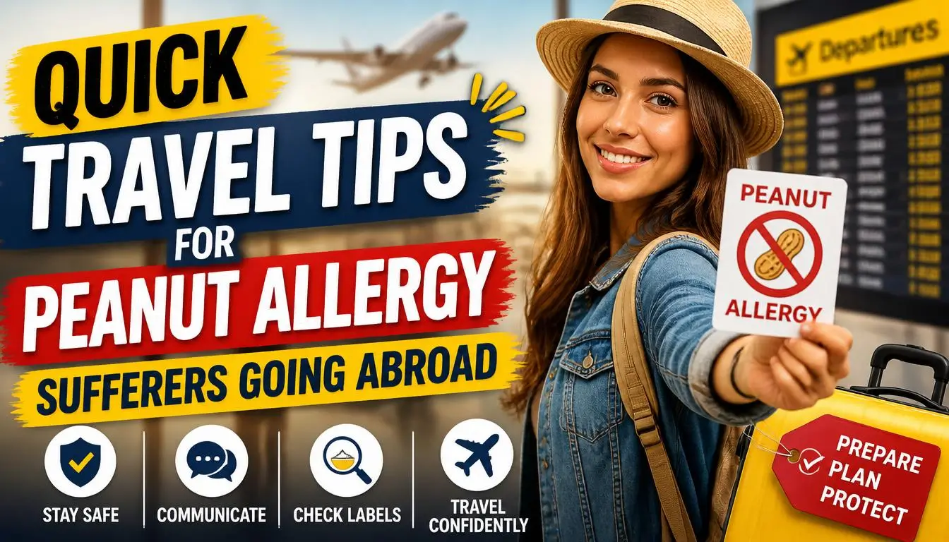 Quick Travel Tips for Peanut Allergy Sufferers Going Abroad