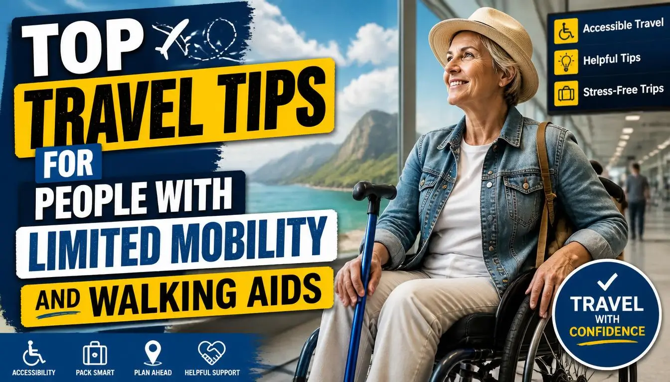 Top Travel Tips for People With Limited Mobility and Walking Aids